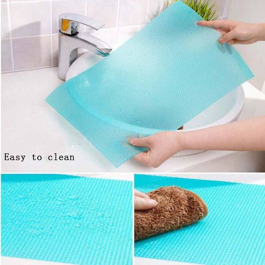 Multipurpose Antibacterial Food Grade Silicone Refrigerator Mats (4pcs)